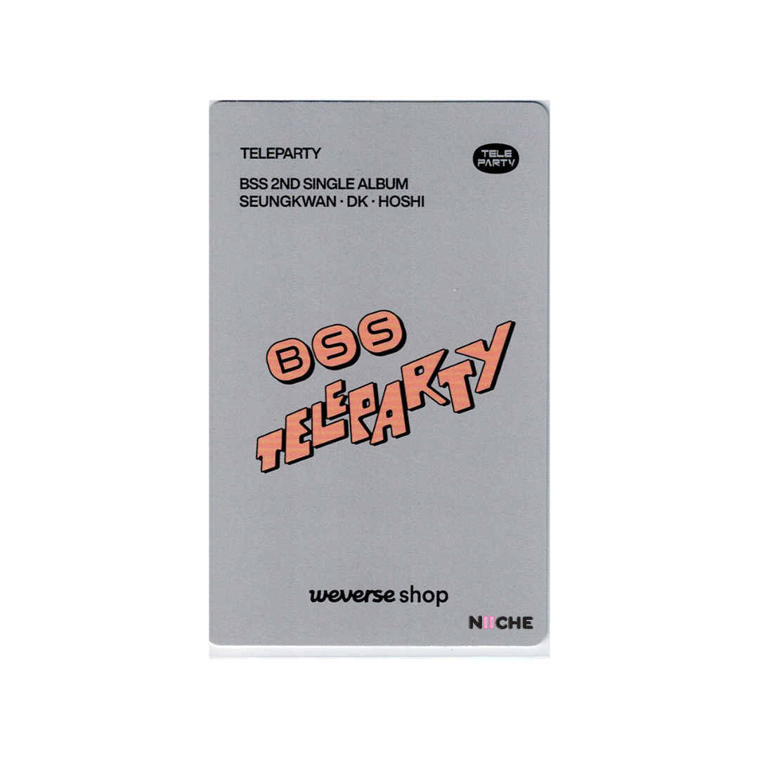 Seventeen (세븐틴) - BSS SEUNGKWAN Teleparty Weverse Fan Party Photocard