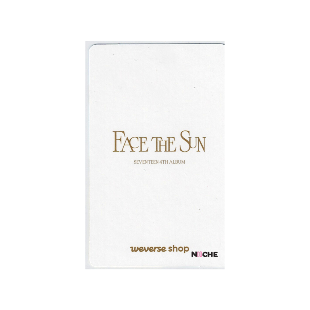 Seventeen (세븐틴) - SEUNGKWAN Face The Sun Weverse POB Photocard
