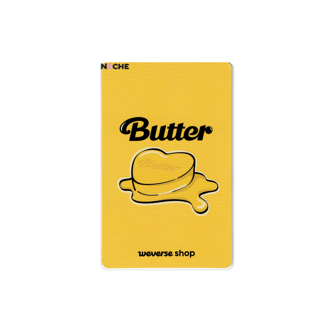 BTS  (방탄소년단)  -  j-hope Butter Weverse POB Photocard