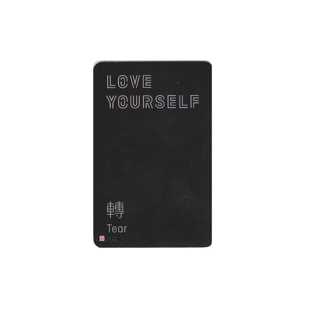 BTS  (방탄소년단)  - JIN Love Yourself Tear Vinyl Photocard