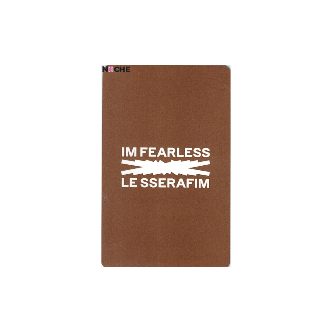 LE SSERAFIM (르세라핌) -   SAKURA 'ANTIFRAGILE' Powerstation Lucky Draw Photocard