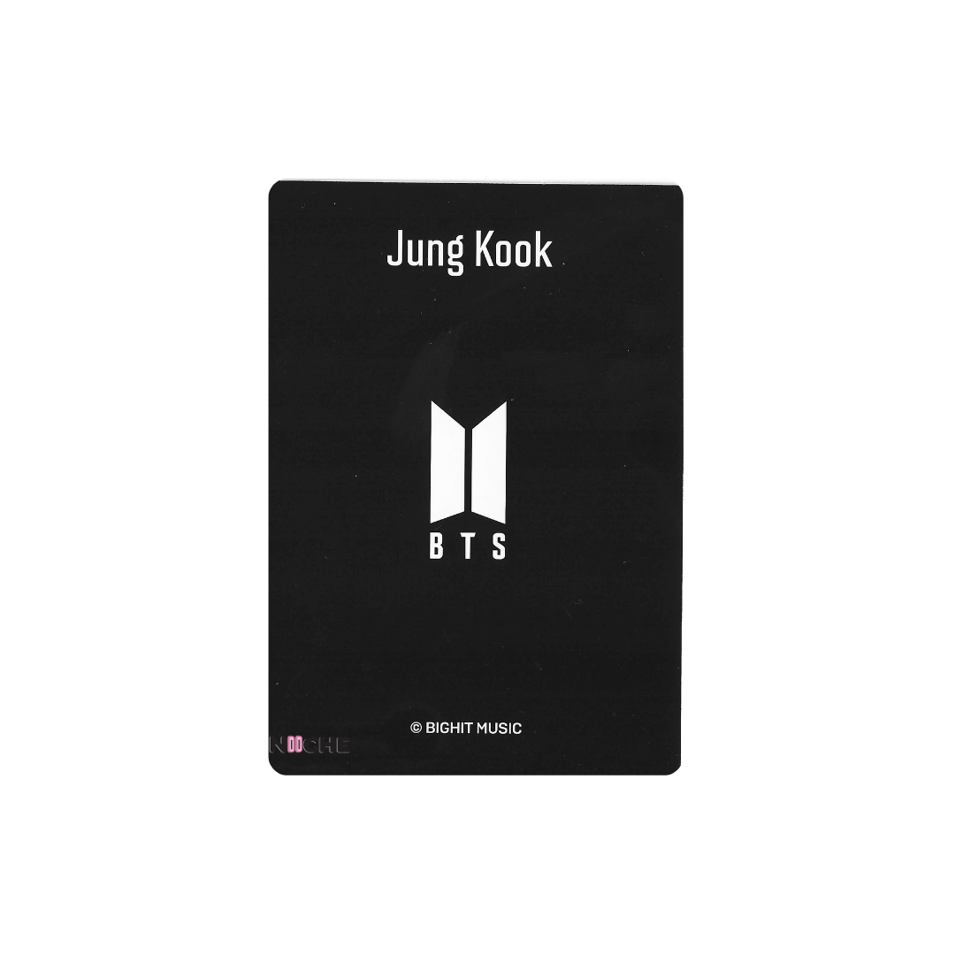 BTS  (방탄소년단)  - JUNGKOOK BTS Global 12th Army Membership Kit Photocard