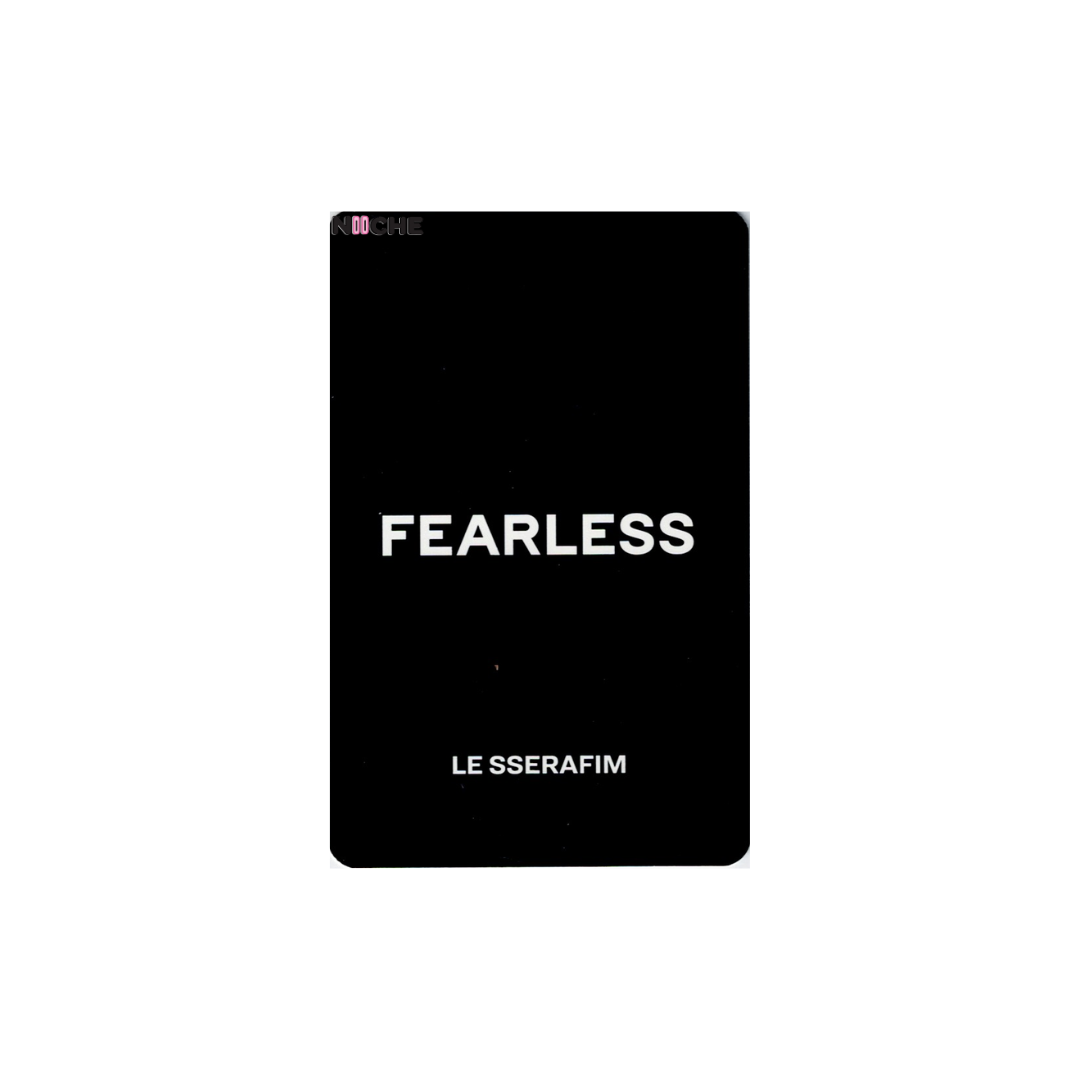 LE SSERAFIM (르세라핌) -   KAZUHA 'FEARLESS' KTown4U POB Photocard