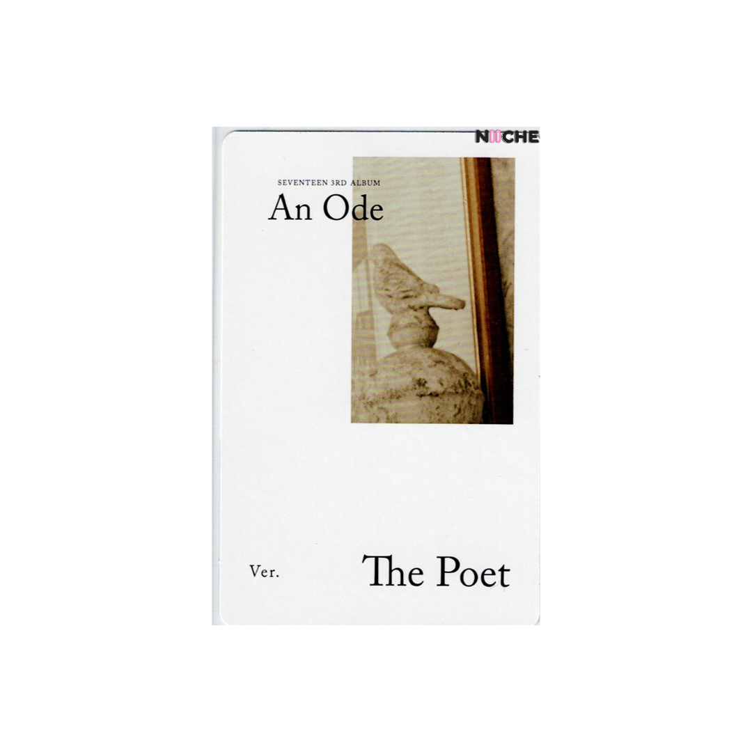 Seventeen (세븐틴) - DINO An Ode Official Album Photocard - The Poet Ver.