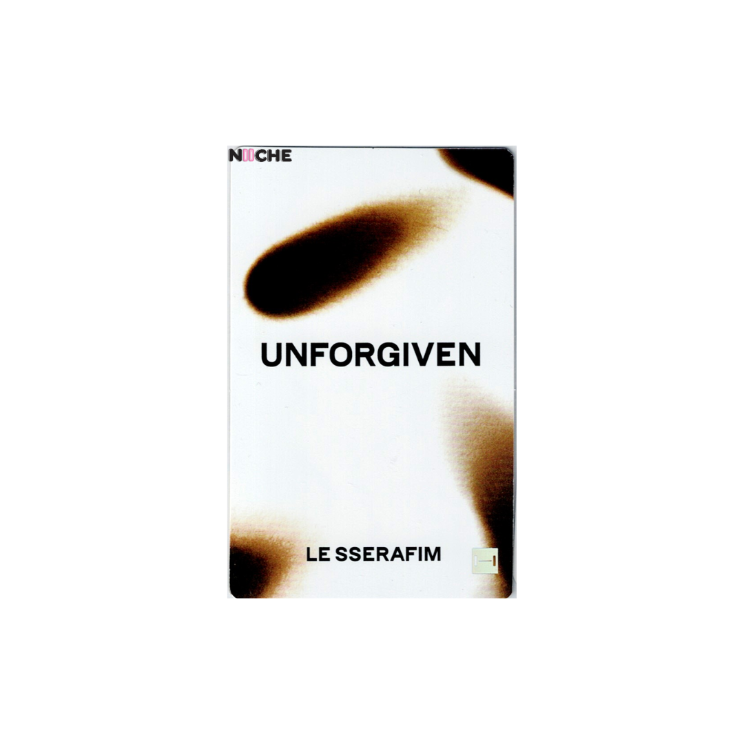 LE SSERAFIM (르세라핌) -   YUNJIN 'UNFORGIVEN' Soundwave POB Photocard