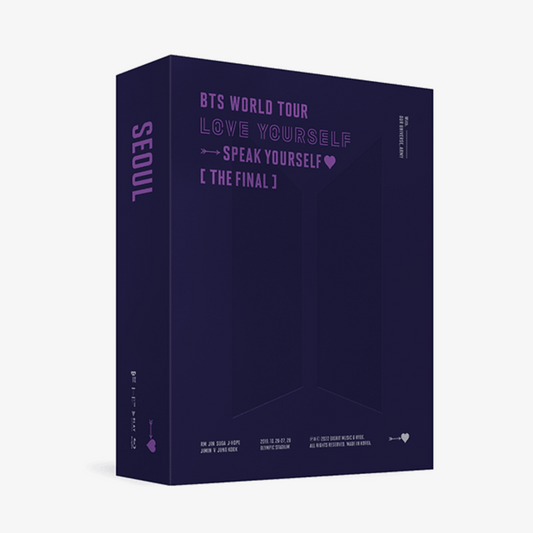 BTS (방탄소년단) - BTS WORLD TOUR ‘LOVE YOURSELF : SPEAK YOURSELF’ [THE FINAL] Blu-ray