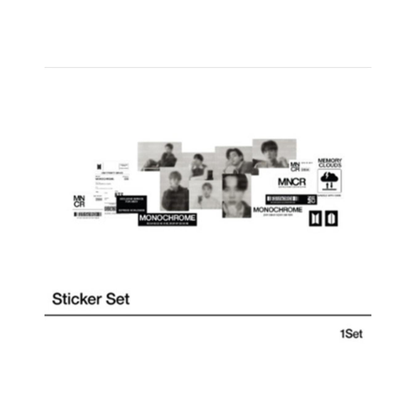 BTS (방탄소년단) - BTS MONOCHROME MERCHANDISE