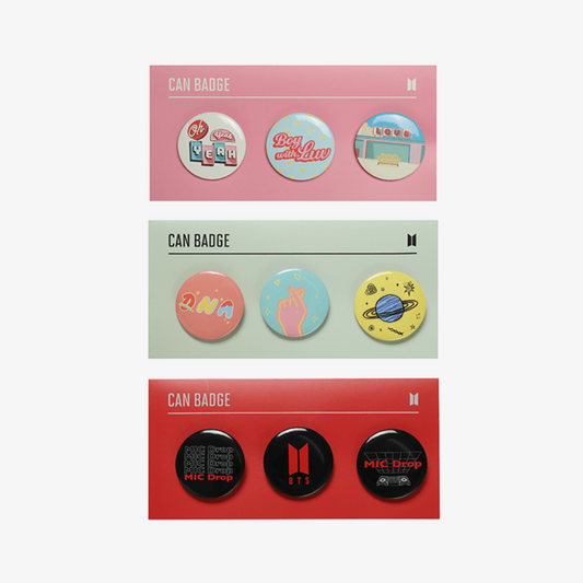 BTS (방탄소년단) - BTS Can Badge Set