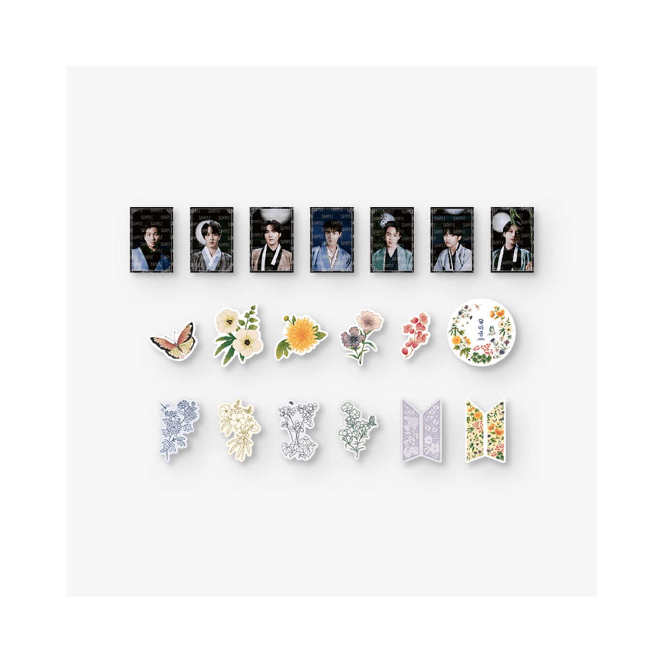 BTS (방탄소년단) - BTS Dalmajung Sticker Set