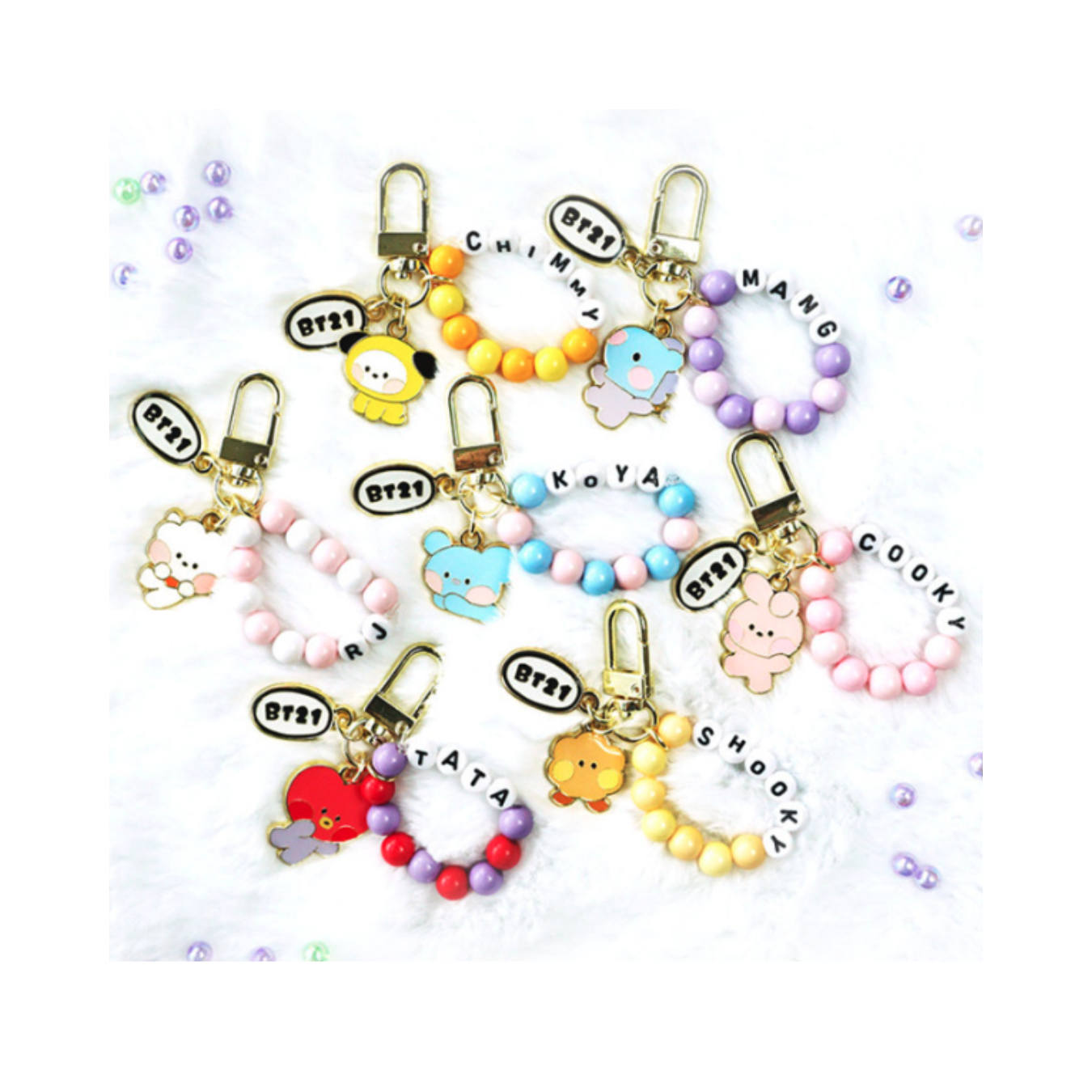 BTS (방탄소년단) - BT21 minini Metal Keyring