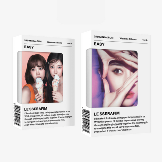 LE SSERAFIM (르세라핌) 3rd Mini Album EASY Weverse Album