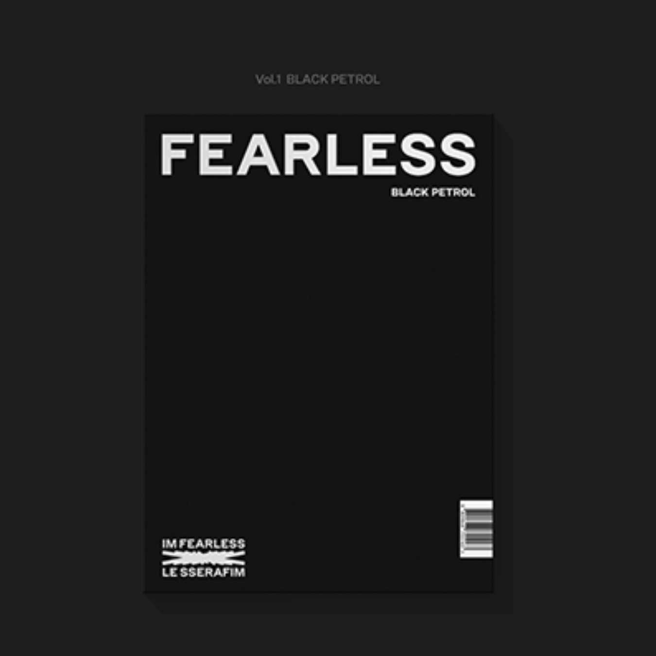 LE SSERAFIM (르세라핌) 1st Mini Album FEARLESS - Ver. Black Petrol