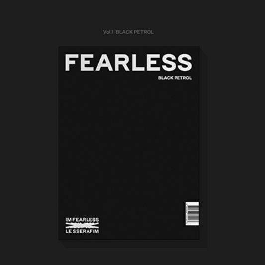 LE SSERAFIM (르세라핌) 1st Mini Album FEARLESS - Ver. Black Petrol