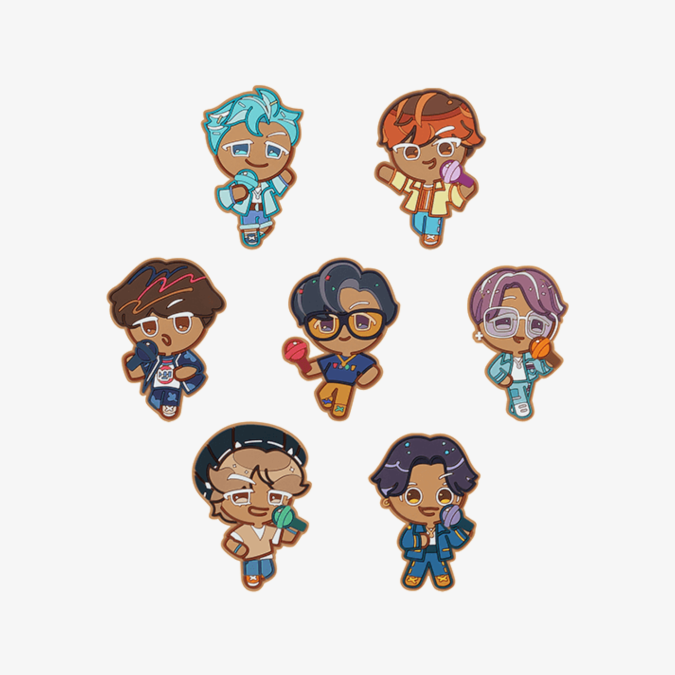 BTS (방탄소년단) - [BTS x Cookie Run: Kingdom] Magnet Set