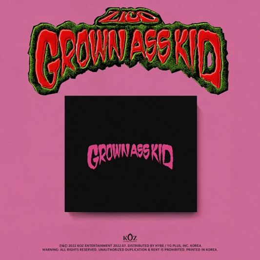 Zico (지코) - 4th Mini Album [GROWN ASS KID] Jewel Version