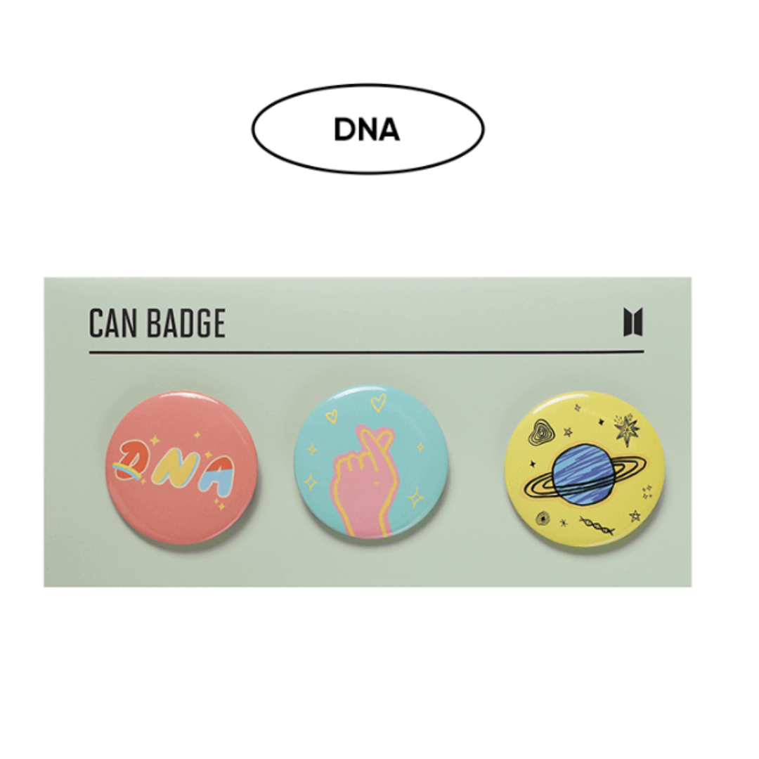 BTS (방탄소년단) - BTS Can Badge Set