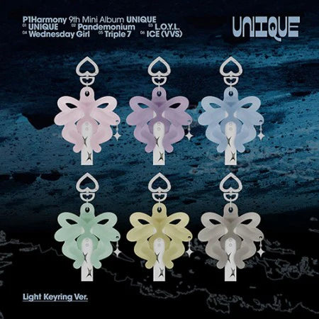 P1Harmony (피원하모니) - 9th Mini Album UNIQUE Light Keyring  KEEHO Ver.