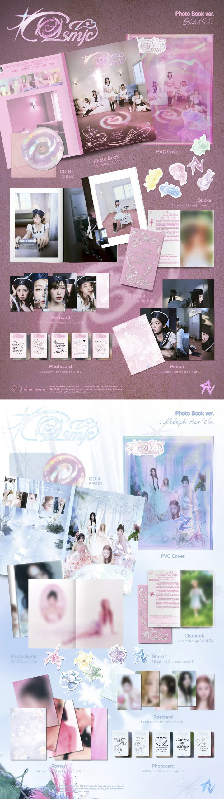 RED VELVET (레드벨벳) -  [COSMIC] Album PHOTOBOOK Ver.