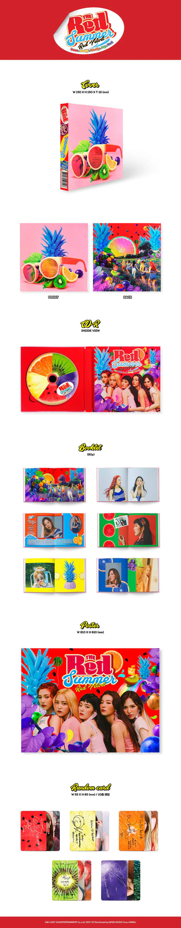 RED VELVET (레드벨벳) - [The Red Summer] Summer Special Mini Album