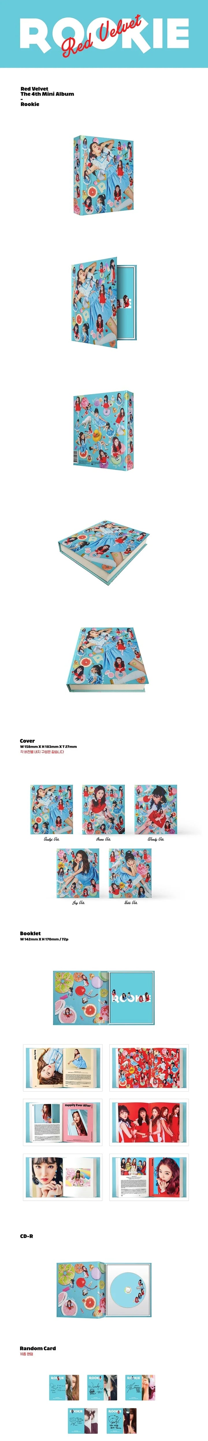 RED VELVET (레드벨벳) - [ROOKIE] 4th Mini Album