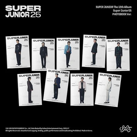 SUPER JUNIOR (슈퍼주니어) - SUPER JUNIOR - 12th Full Album 'Regular' Photobook Ver. - Ryeowook Ver