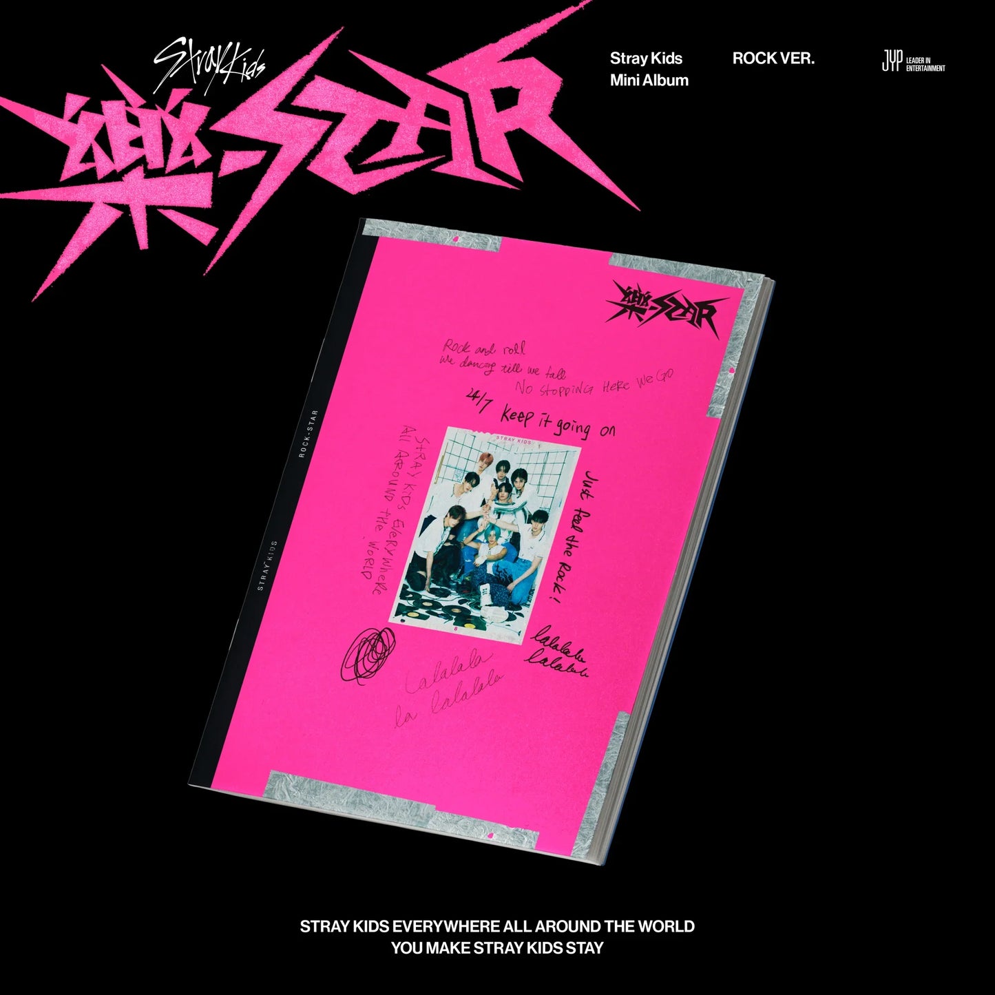 Stray Kids (스트레이 키즈) - 8th Mini Album '樂-STAR [ROCK-STAR]' ROCK Ver.